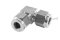 ข้อต่อตาไก่สแตนเลสเกรด 316 แบบงอ 90° (เสียบสาย x เสียบสาย) 8 x 8 mm