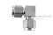 ข้อต่อตาไก่สแตนเลสเกรด 316 แบบงอ 90° (เสียบสาย x เสียบสาย) 8 x 8 mm