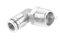 ข้อต่อลมแบบงอ 90° สแตนเลส 304 (เกลียวนอก x เสียบสาย) ขนาด 3/8" x 8 mm