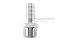 ข้อต่อหางไหลสแตนเลส เกลียวนอกเสียบสาย (เกลียวนอก x หางไหล) ขนาด 3/4"-14 NPT x 20 mm.