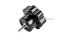 น็อตมือหมุนดอกไม้ แกนสแตนเลส (Star Grip Knob Bolt) ขนาด M3x10 ความโตหัว 24 mm