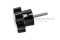น็อตมือหมุนดอกไม้ แกนสแตนเลส (Star Grip Knob Bolt) ขนาด M3x12 ความโตหัว 24 mm