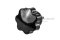 น็อตมือหมุนดอกไม้ แกนสแตนเลส (Star Grip Knob Bolt) ขนาด M3x16 ความโตหัว 24 mm