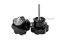 น็อตมือหมุนดอกไม้ แกนสแตนเลส (Star Grip Knob Bolt) ขนาด M3x20 ความโตหัว 24 mm