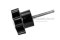 น็อตมือหมุนดอกไม้ แกนสแตนเลส (Star Grip Knob Bolt) ขนาด M3x20 ความโตหัว 24 mm