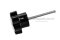 น็อตมือหมุนดอกไม้ แกนสแตนเลส (Star Grip Knob Bolt) ขนาด M3x30 ความโตหัว 24 mm