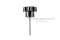 น็อตมือหมุนดอกไม้ แกนสแตนเลส (Star Grip Knob Bolt) ขนาด M3x30 ความโตหัว 24 mm