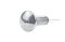 น็อตหัวกลมคอเหลี่ยมชุบขาว ขนาด 3/8" x 1.1/2" (ตัวผู้+ตัวเมีย)
