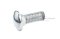 น็อตหัวกลมคอเหลี่ยมชุบขาว ขนาด 3/8" x 1.1/2" (ตัวผู้+ตัวเมีย)