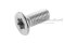 น็อตหัวทอร์ค-หัวดาวเตเปอร์สแตนเลส (Torx, Taper Head Screw) M12x30