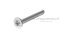 น็อตหัวทอร์ค-หัวดาวเตเปอร์สแตนเลส (Torx, Taper Head Screw) M3x22