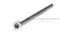 น็อตหัวทอร์ค-หัวดาวเตเปอร์สแตนเลส (Torx, Taper Head Screw) M3x45