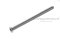 น็อตหัวทอร์ค-หัวดาวเตเปอร์สแตนเลส (Torx, Taper Head Screw) M3x45
