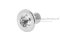 น็อตหัวทอร์ค-หัวดาวเตเปอร์สแตนเลส (Torx, Taper Head Screw) M3x5