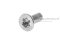 น็อตหัวทอร์ค-หัวดาวเตเปอร์สแตนเลส (Torx, Taper Head Screw) M3x8