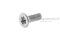 น็อตหัวทอร์ค-หัวดาวเตเปอร์สแตนเลส (Torx, Taper Head Screw) M3x8
