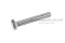 น็อตหัวเหลี่ยมสแตนเลส Stainless Steel Hex Bolt M8x1.0x50 เกลียวตลอด