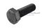 น็อตเหลี่ยมดำแข็ง M22x1.5x70 เกรด 10.9 แข็งพิเศษ เกลียวตลอด
