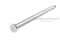 สลักหัวแบนกลม-ปิ๊นหัวแบนสแตนเลส (Stainless Steel Clevis Pin) ขนาด 5x100