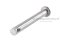 สลักหัวแบนกลม-ปิ๊นหัวแบนสแตนเลส (Stainless Steel Clevis Pin) ขนาด 5x45
