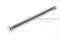 สลักหัวแบนกลม-ปิ๊นหัวแบนสแตนเลส (Stainless Steel Clevis Pin) ขนาด 5x75