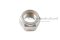 หัวน็อตล็อคกันคลาย M22x1.5 เกรด 10.9 เหล็กชุบซิงค์ขาว