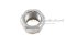 หัวน็อตล็อคกันคลาย M22x1.5 เกรด 10.9 เหล็กชุบซิงค์ขาว