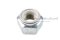 หัวน็อตล็อคกันคลาย M33x2.0 เกรด 10.9 เหล็กชุบซิงค์ขาว