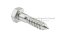 สกรูเกลียวปล่อยหัวเหลี่ยมสแตนเลส 1/2"x2" (12.7x50.8 mm)