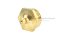 หัวอัดจารบีทองเหลืองแบบตรง ขนาด 1/2 เกลียว 14 (BSPT/PT)