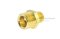 ข้อต่อตรงทองเหลือง เกลียวมิล x เกลียวแป๊ป (เกลียวนอก x เกลียวนอก) ขนาด 1/4" x M18x1.5