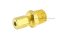 ข้อต่อตาไก่ทองเหลือง (เกลียวนอก x เสียบสาย) 1/4"x4 mm
