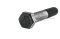 น็อตเหลี่ยมดำแข็ง 7/16" x 2.1/2" เกรด 10.9 แข็งพิเศษ