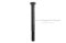 น็อตเหลี่ยมดำแข็ง 7/16" x 4.1/2" เกรด 10.9 แข็งพิเศษ