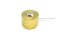 หัวอัดจารบีแบบปิดรู - ตอกปิดรู ทองเหลือง ขนาด 10x8 mm (กว้าง x ยาว)