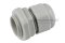 [E] เคเบิ้ลแกลนด์ Cable Gland พลาสติกไนล่อนกันน้ำ สีเทาขาว M20x1.50 รูล็อกสายไฟ 12.4 mm