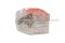 [E] ขั้วต่อสายไฟ PCT-212 ใส-ส้ม
