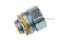 [E] คอนเนคเตอร์เฟล็กกันน้ำ ซิงค์อัลลอย DPJ-φ16-G1/2" (ขั้วต่อ 4 หุน) รูล็อกสาย 14.8 mm