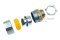 [E] คอนเนคเตอร์เฟล็กกันน้ำ ซิงค์อัลลอย DPJ-φ16-G1/2" (ขั้วต่อ 4 หุน) รูล็อกสาย 14.8 mm