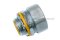 [E] คอนเนคเตอร์เฟล็กกันน้ำ ซิงค์อัลลอย DPJ-φ20-G3/4" (ขั้วต่อ 6 หุน) รูล็อกสาย 18.7 mm