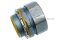 [E] คอนเนคเตอร์เฟล็กกันน้ำ ซิงค์อัลลอย DPJ-φ32-G1 1/4" (ขั้วต่อ 1.2 นิ้ว) รูล็อกสาย 11.2 mm