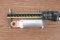 [E] หางปลาอลูมิเนียมหัวทองแดง หัวเล็ก DTLX-185 เกรดหนาพิเศษ รูใส่สายไฟกว้าง 19 mm ยาว 59 mm รูยึด 10 mm