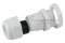 [E] เคเบิ้ลแกลนด์ Cable Gland พลาสติกไนล่อนกันน้ำ สีขาว M28x1.50 รูล็อกสายไฟ 19 mm