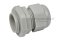 [E] เคเบิ้ลแกลนด์ Cable Gland พลาสติกไนล่อนกันน้ำ สีเทาขาว PG13.5 รูล็อกสายไฟ 13 mm