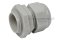 [E] เคเบิ้ลแกลนด์ Cable Gland พลาสติกไนล่อนกันน้ำ สีเทาขาว PG16 รูล็อกสายไฟ 14.9 mm