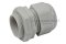 [E] เคเบิ้ลแกลนด์ Cable Gland พลาสติกไนล่อนกันน้ำ สีเทาขาว PG19 รูล็อกสายไฟ 16 mm
