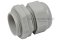[E] เคเบิ้ลแกลนด์ Cable Gland พลาสติกไนล่อนกันน้ำ สีเทาขาว PG21 รูล็อกสายไฟ 19.2 mm