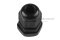 [E] เคเบิ้ลแกลนด์ Cable Gland พลาสติกไนล่อนกันน้ำ สีดำ M14x1.50 รูล็อกสายไฟ 9 mm