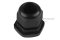 [E] เคเบิ้ลแกลนด์ Cable Gland พลาสติกไนล่อนกันน้ำ สีดำ M32x1.50 รูล็อกสายไฟ 21.5 mm