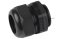 [E] เคเบิ้ลแกลนด์ Cable Gland พลาสติกไนล่อนกันน้ำ สีดำ M40x1.50 รูล็อกสายไฟ 33.5 mm